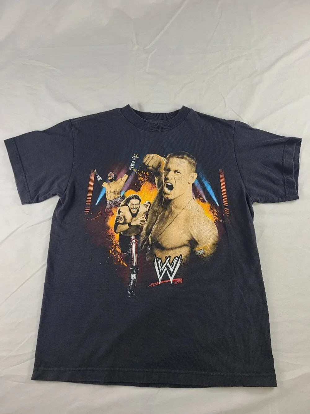 Hybrid WWE Tee Shirt With John Cena Boys 18/20 Black